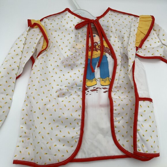 Vintage Toddler Child Cabbage Patch Kids smock bib painters shirt 1984 Hallmark - Picture 5 of 12